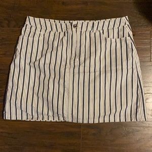 Striped Skort